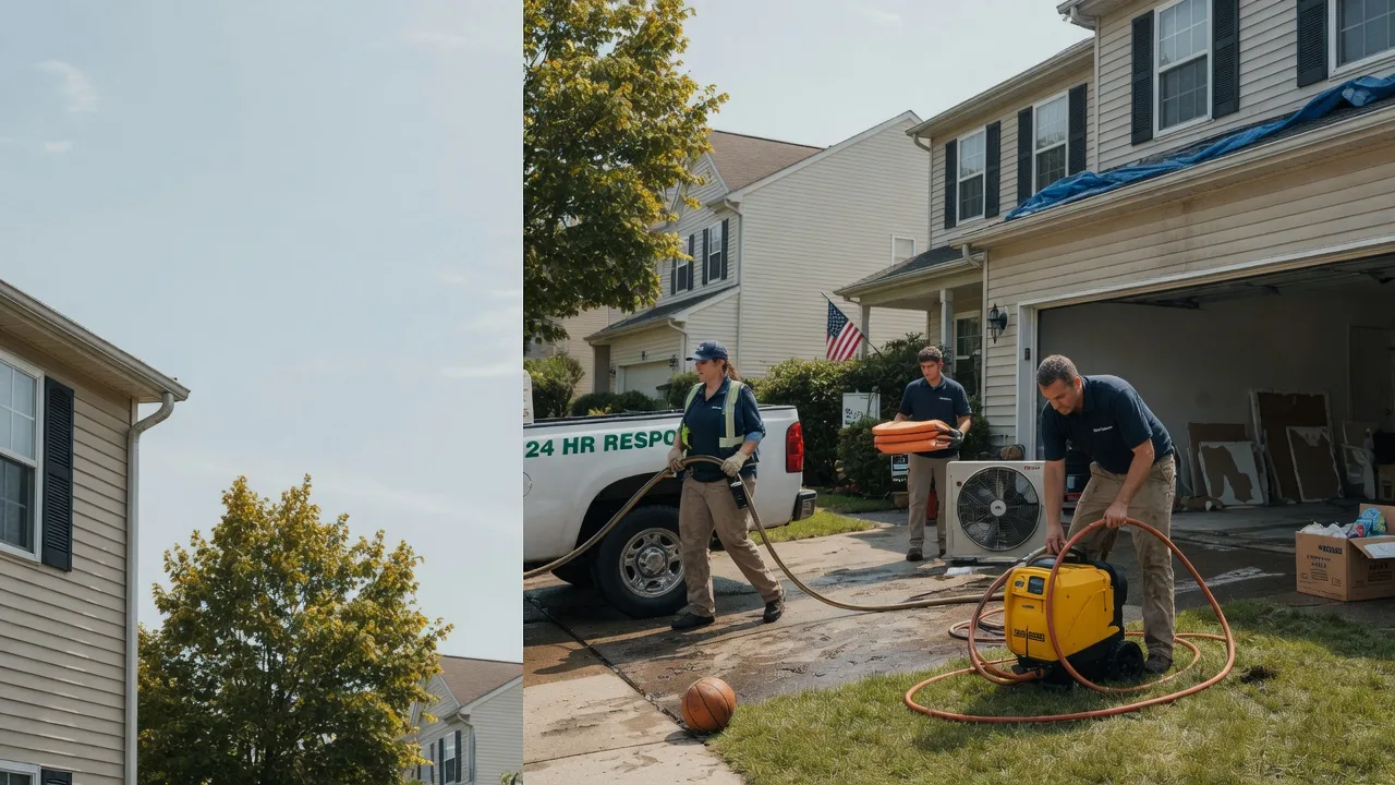 Emergency Water Damage Restoration in Cabin John, MD near me